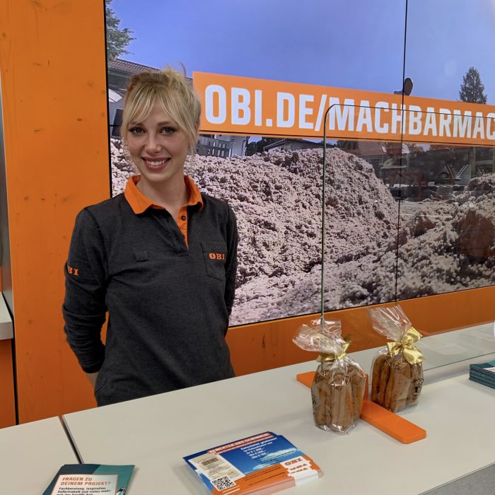 referenzen messe hostess agentur glowstaff obi promotion nrw