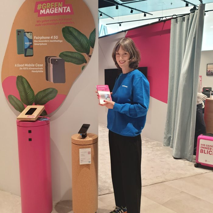 referenzen hostessen promoter agentur glowstaff fairphone telekom