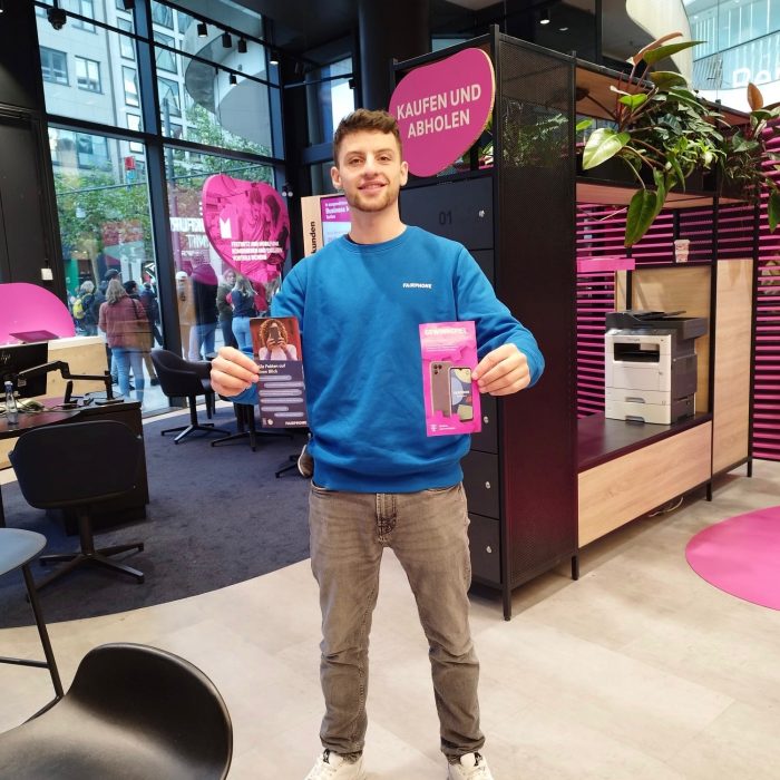 referenzen hostessen promoter agentur glowstaff fairphone telekom